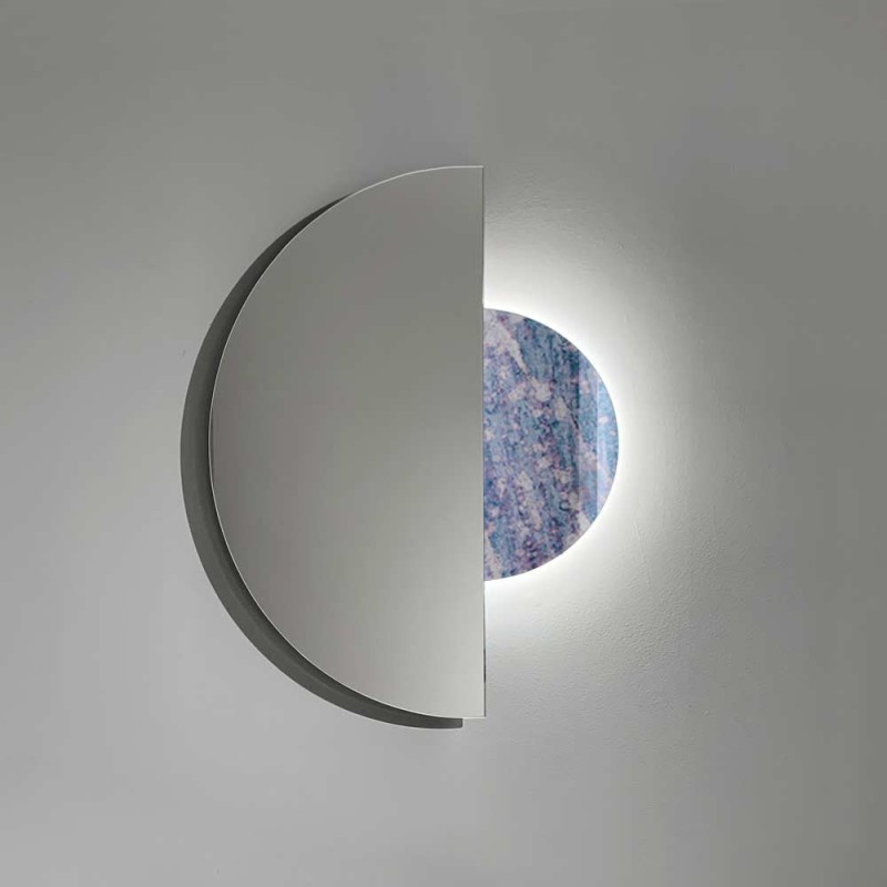 Specchio Parete Design Retroilluminato Luna