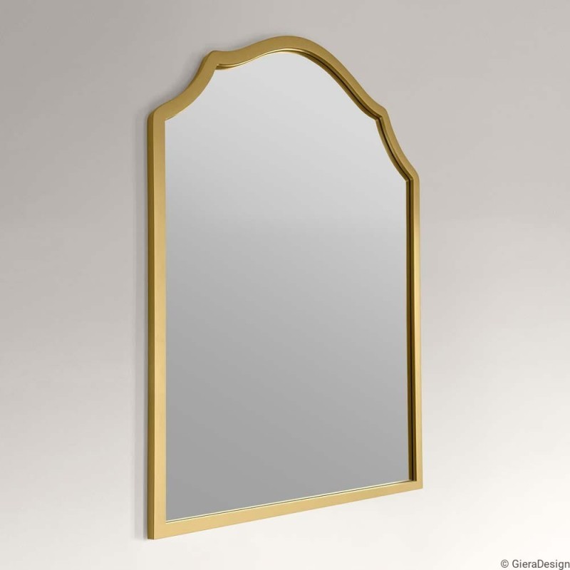 Specchio Ad Arco Classico Cornice Oro