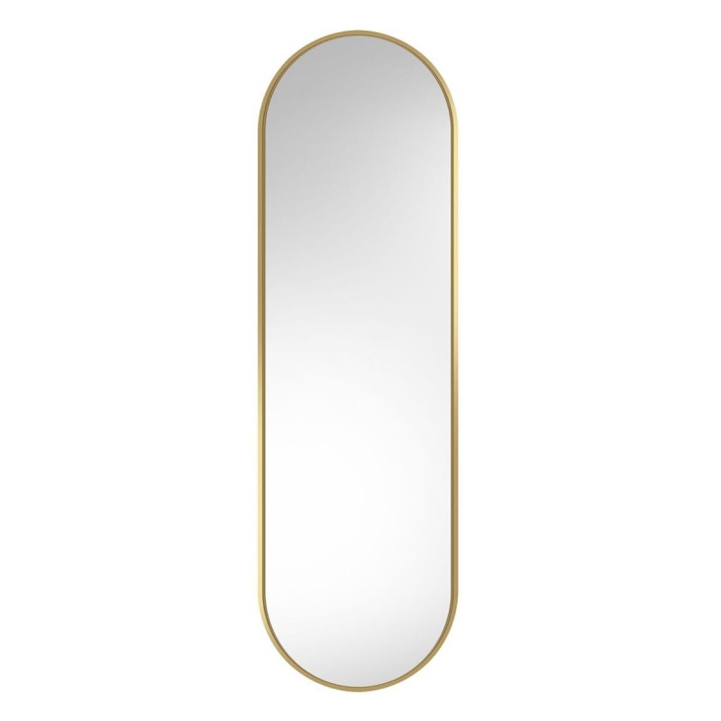 Specchio Ovale Figura Intera Cornice Dorata