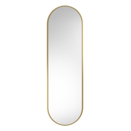 Specchio Ovale Figura Intera Cornice Dorata