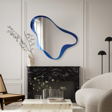 Specchio Design Soggiorno Obses Blu