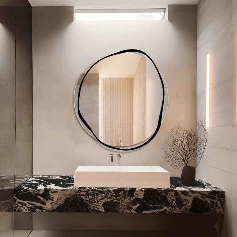 Specchio Bagno Originale Banda Black