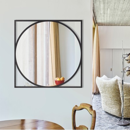 Specchio Moderno Per Ingresso Circo Black