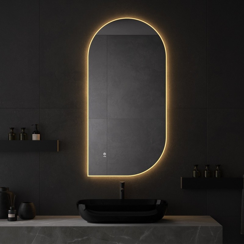 Specchio Moderno Per Bagno Con LED