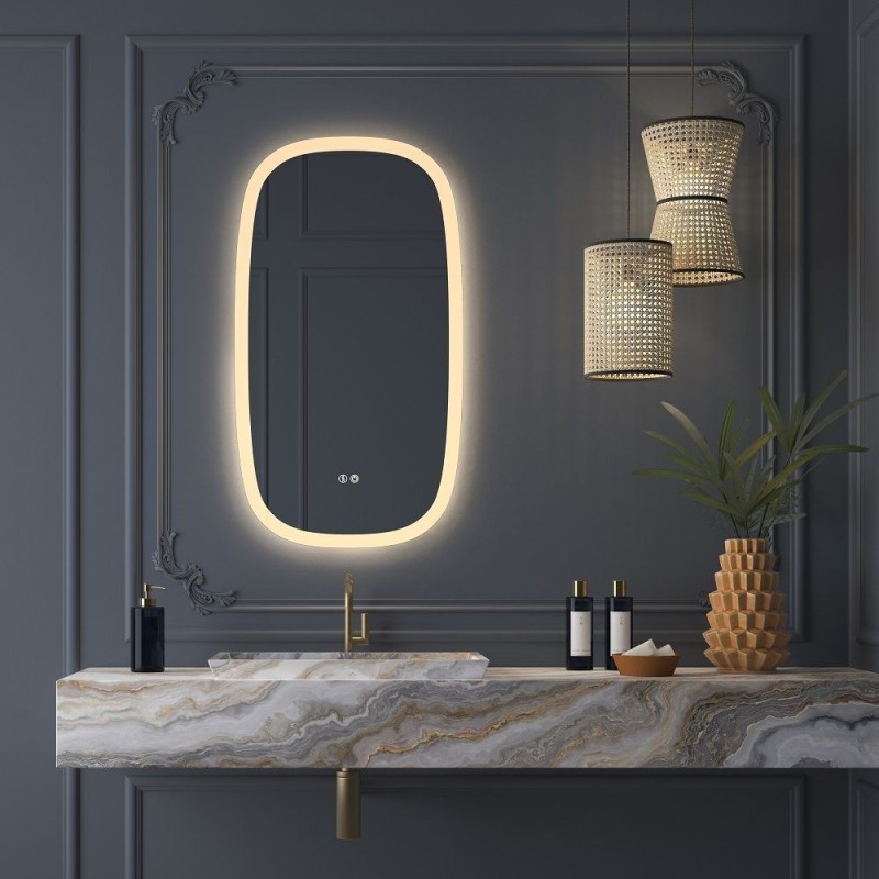 Specchio Bagno Moderno Con Luce LED