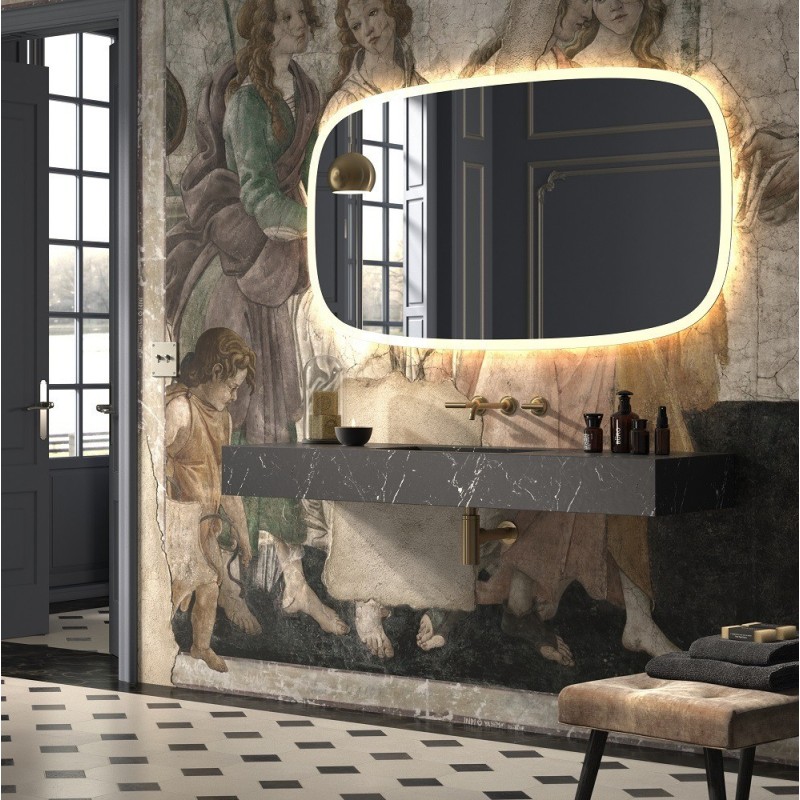 Specchio Bagno Moderno Con Luce LED