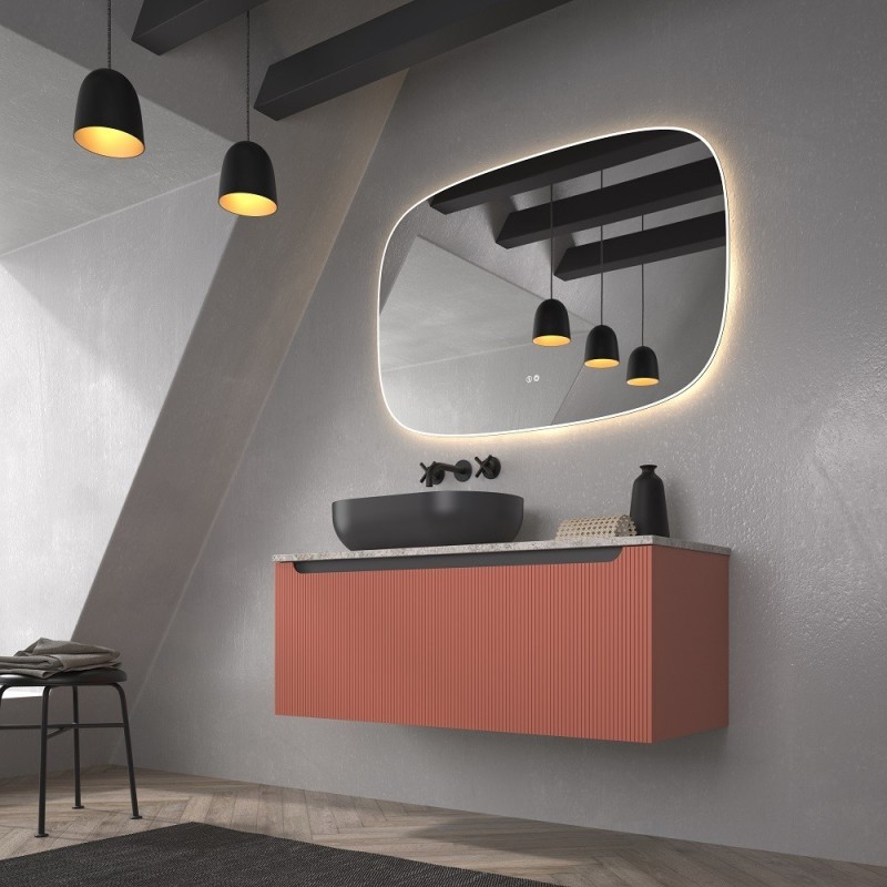 Specchio Da Bagno Design Con Luce LED