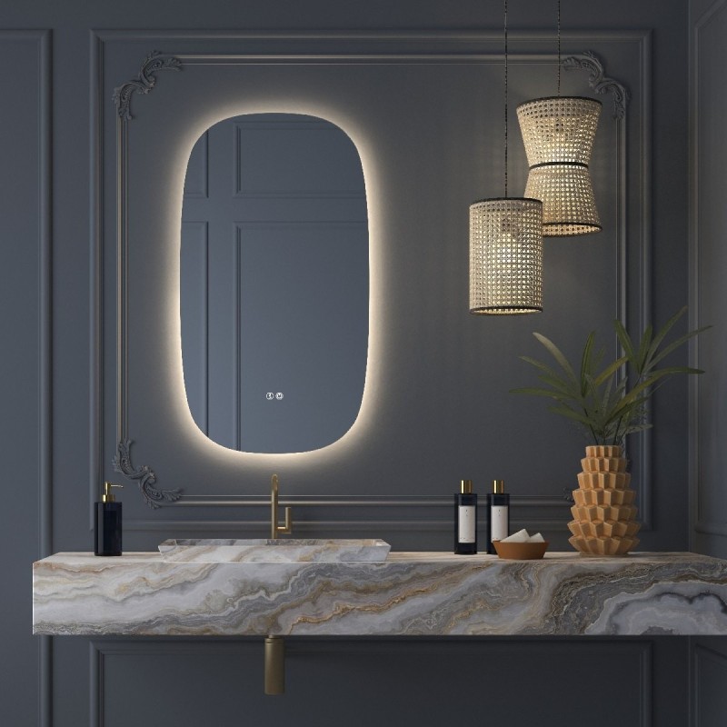 Specchio Da Bagno Design Retroilluminato