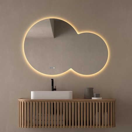 Specchio Retroilluminato Design Per Bagno Moderno