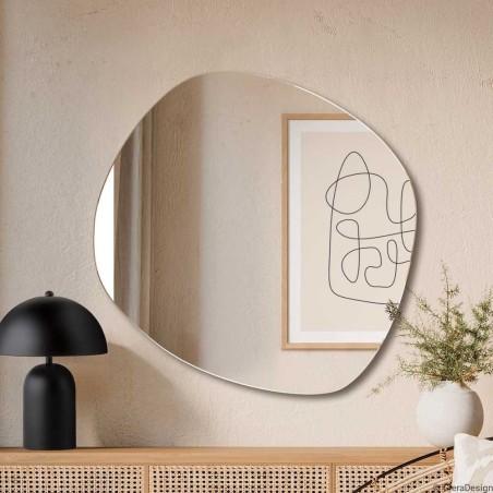 Specchio Soggiorno Moderno Roco Wide