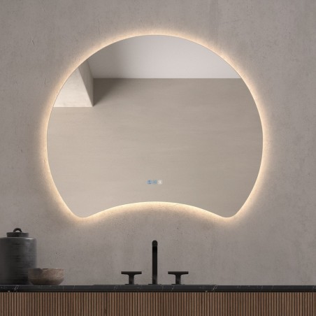 Specchio Retroilluminato LED Moderno Per Bagno