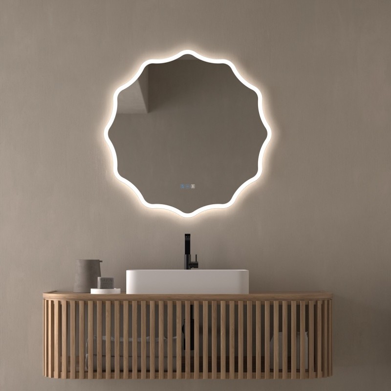 Specchio Bagno Particolare Con Luce LED