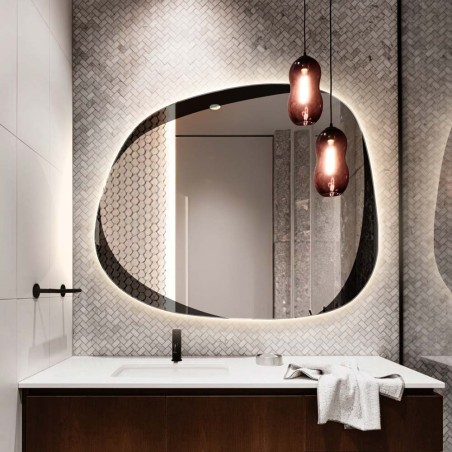 Specchio Design Moderno Retroilluminato Per Bagno