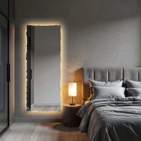 Specchio Grande Di Design Retroilluminato