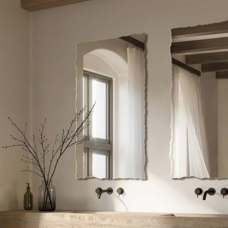 Specchio Per Bagno Design Bordi Irregolari