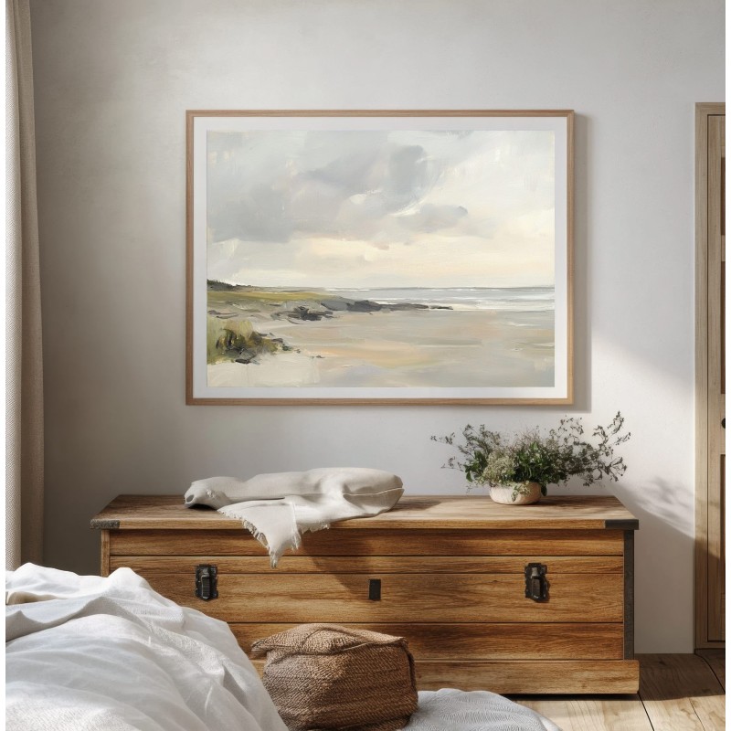 Quadro Paesaggio Costiero Breath of the Coast