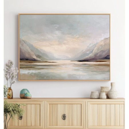 Quadro di Paesaggio Rilassante Where Mountains Sleep