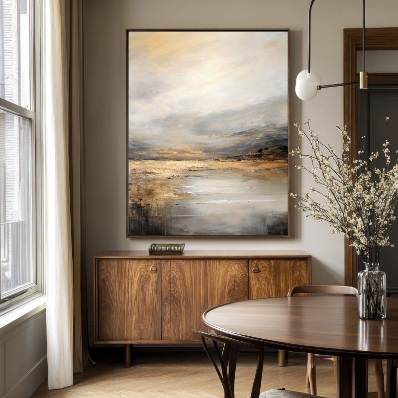 Quadro Moderno Grande Per Soggiorno Elegante