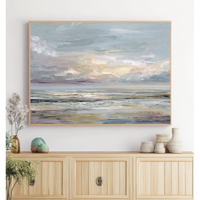 Quadro Rilassante Paesaggio Marino Per Soggiorno