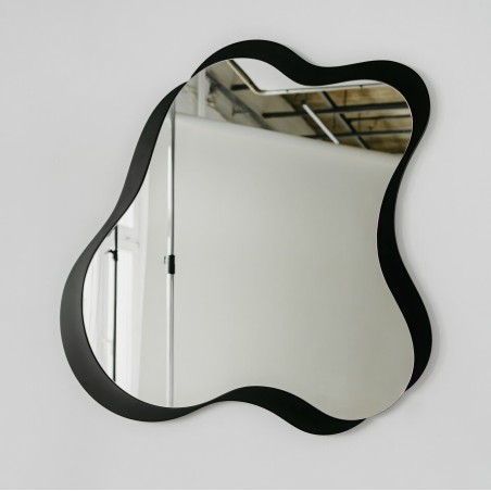 Specchio Ingresso Moderno Cornice Nera