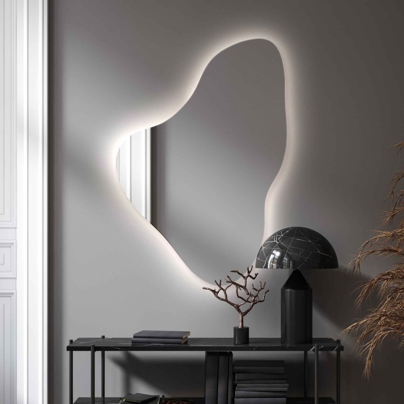 Specchio Retroilluminato Ingresso Moderno