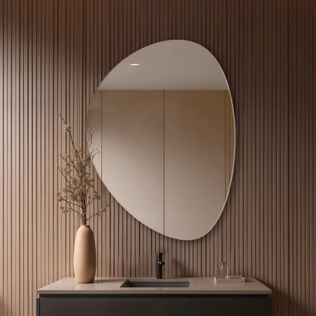 Specchio Bagno Design Irregolare Moderno