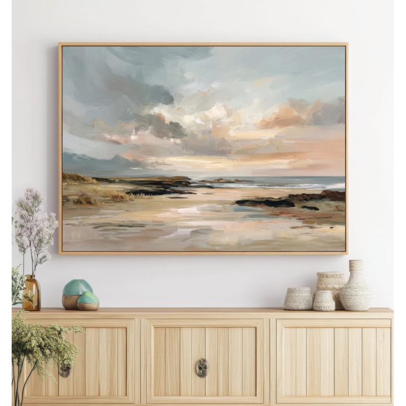 Quadro Camera Da Letto Mare Astratto Moderno