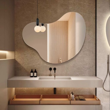 Specchio Asimmetrico Per Bagno Plama Nº5