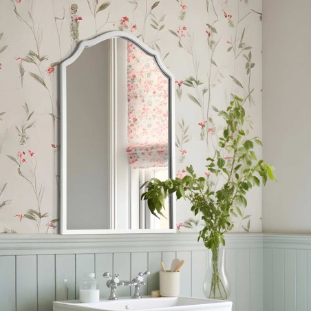 Specchio Classico Cornice Bianca Grand Porto