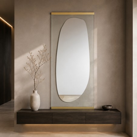 Specchio Grande Minimalista in Stile Giapponese OBU