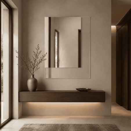 Specchio Moderno Grande per Ingresso Minimalista