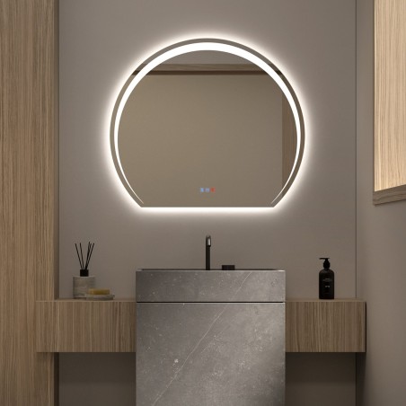 Specchio Originale Retroilluminato per Bagno Moderno