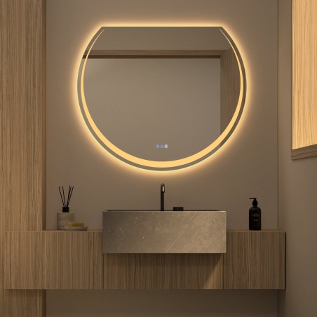Specchio Originale LED Retroilluminato per Bagno Moderno