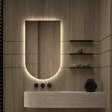 Specchio per Bagno Moderno con Retroilluminazione LED