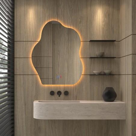 Specchio Nuvola Retroilluminato Per Bagno Moderno