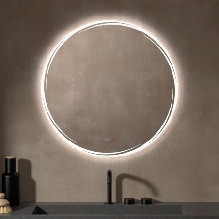 Specchio Rotondo LED dal Design Originale Tramuntana