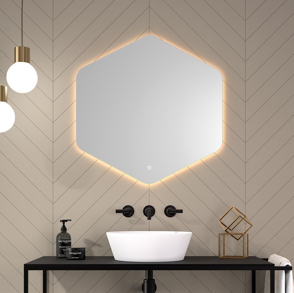 Specchi Retroilluminati Esagonali