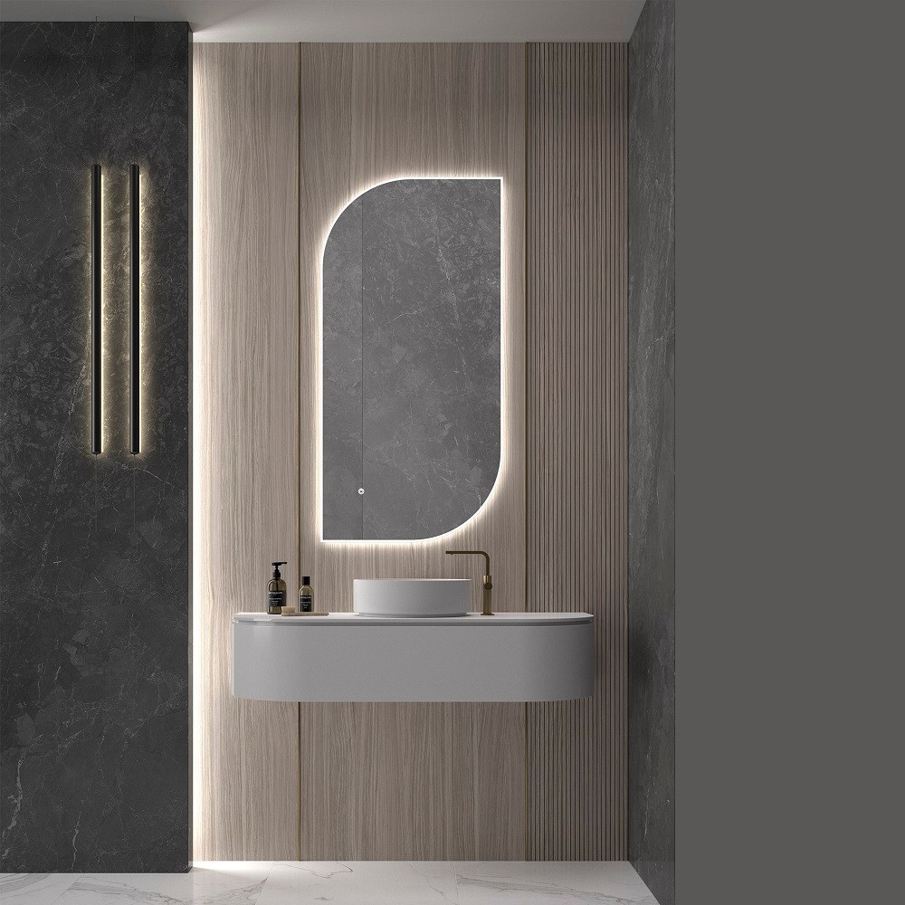 Specchio da bagno LED 24x 32 con specchi da parete dimmerabili senza